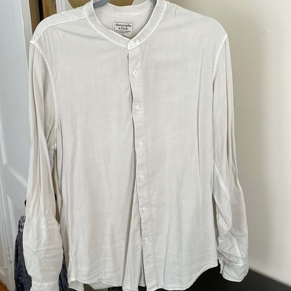 Abercrombie & Fitch- old fashioned style mens shirt L